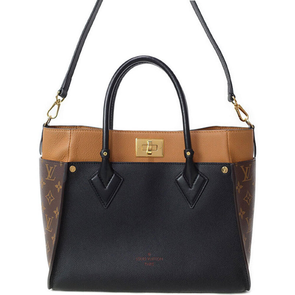 Louis Vuitton Monogram Leather Brown On My Side Bag